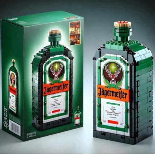 Bottle Brick 11-Jagermeifer Brick Set